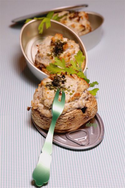 Champignons Farcis Aux Sardines Pic Tout La Cuisine De Dany